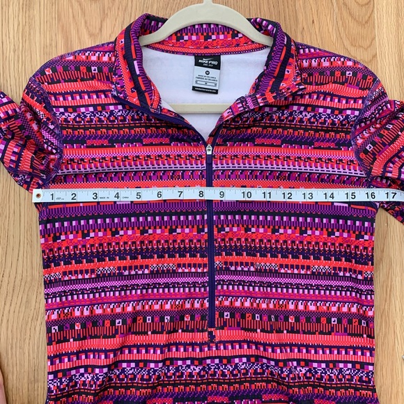 Nike Pro half zip athletic pullover - Picture 3 of 8